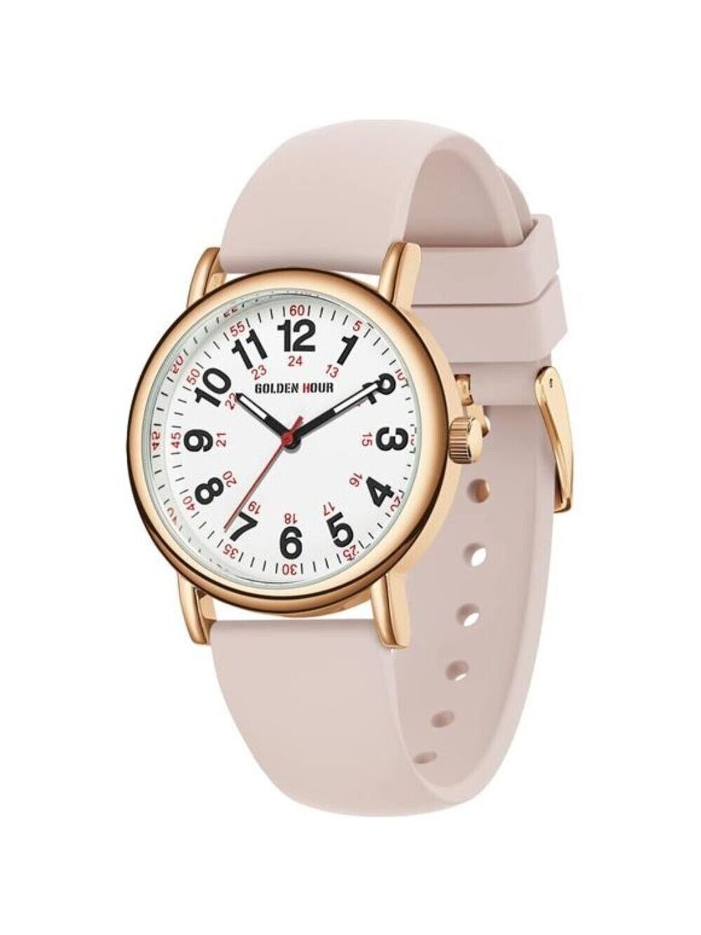Waterproof nurse watch for women men medical professionals easy read luminous di